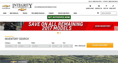 Desktop Screenshot of integritychevrolet.com